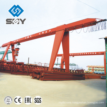 Turssed And Box Type Single Girder Gantry Crane Drawings